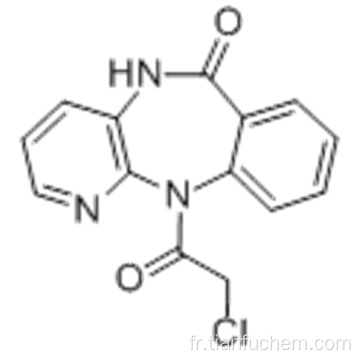 5,11-dihydro-11-chloroacétyl-6H-pyrido [2,3-b] [1,4] benzodiazépine-6-one CAS 28797-48-0